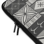 Maluelue (Black & Grey) Laptop Sleeve