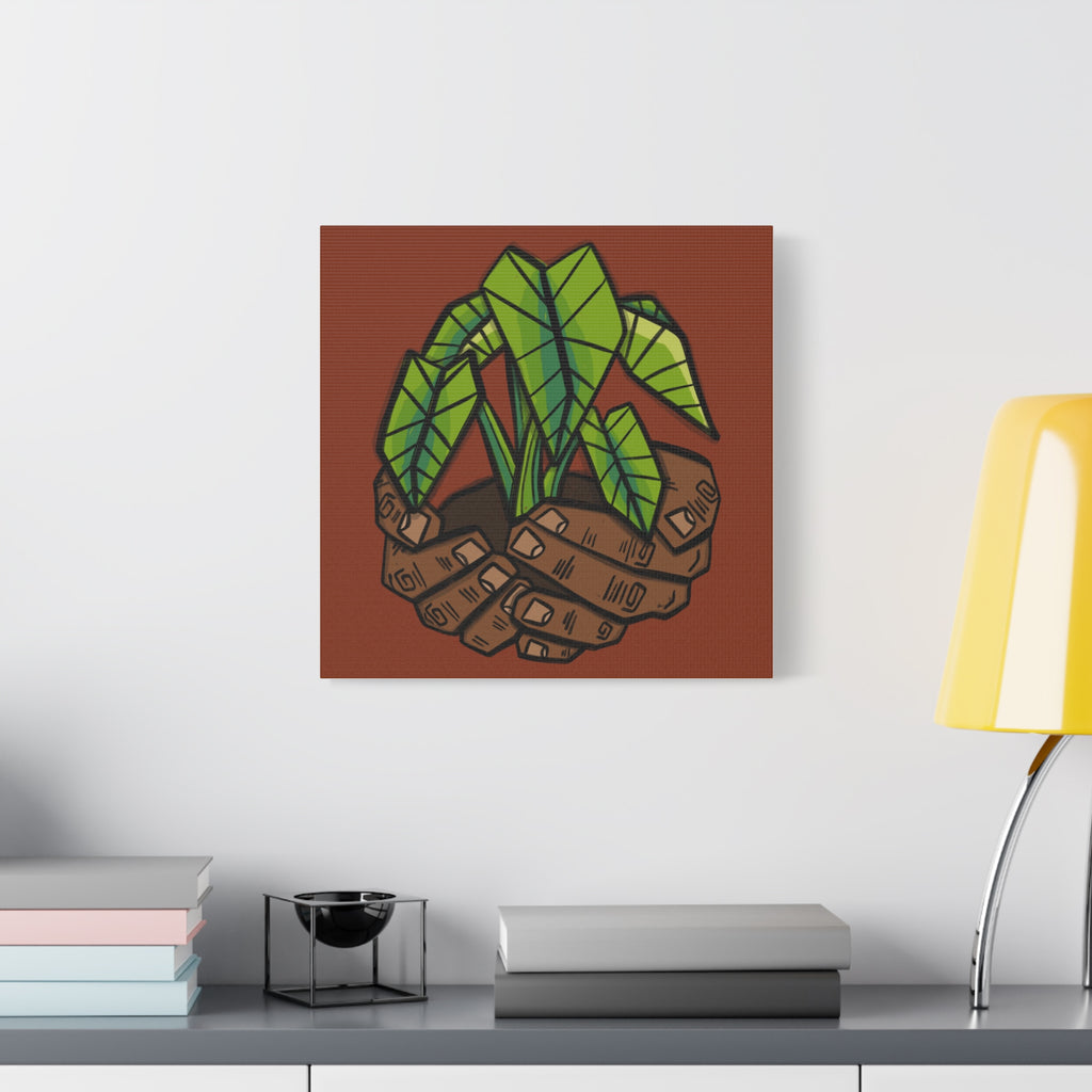 Growing Kalo Canvas