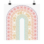 Tapa Rainbow Poster