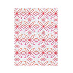 Fuli (Pink & Orange) Velveteen Plush Blanket
