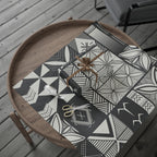 Maluelue (Black & Grey) Wrapping Paper