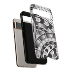 Black and White Tatau Phone Case