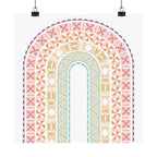 Tapa Rainbow Poster