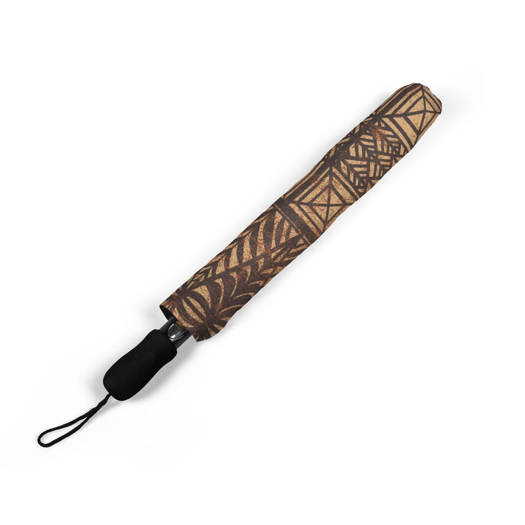 Tongan Ngatu Foldable Umbrella