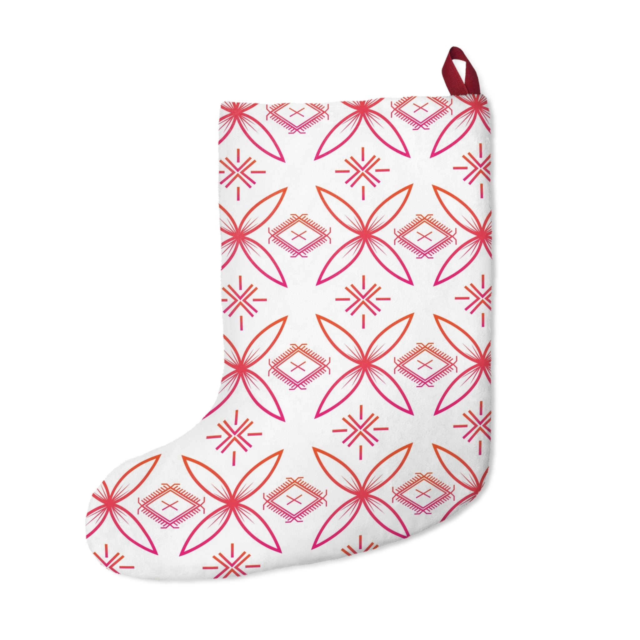 Fuli (Pink & Orange) Christmas Stocking