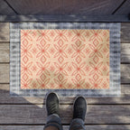 Fuli (Pink & Orange) Door Mat