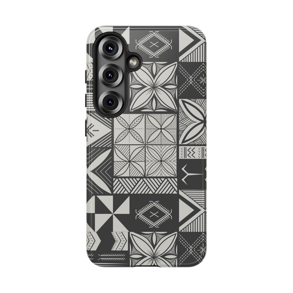 Maluelue (Black & Grey) Phone Case