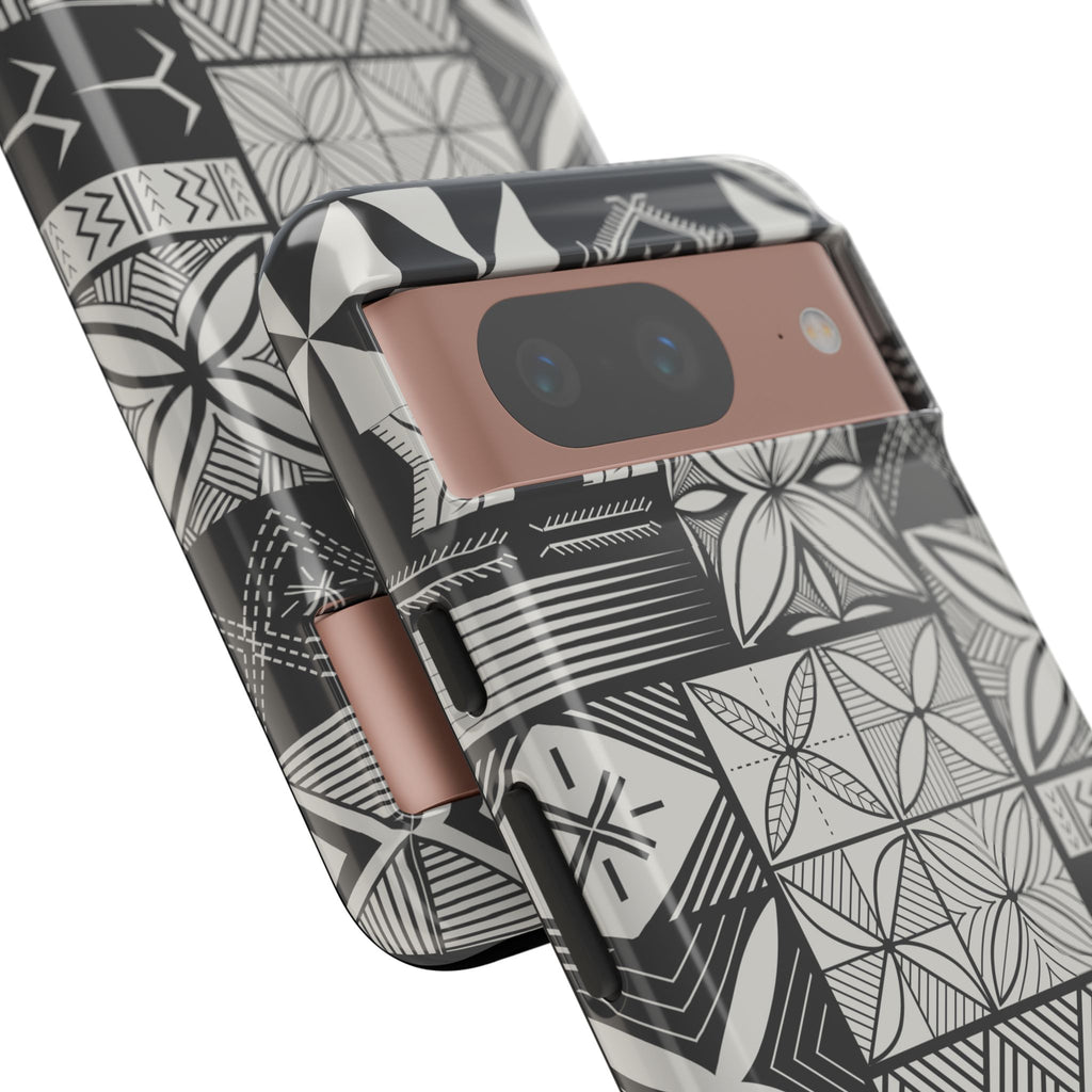 Maluelue (Black & Grey) Phone Case