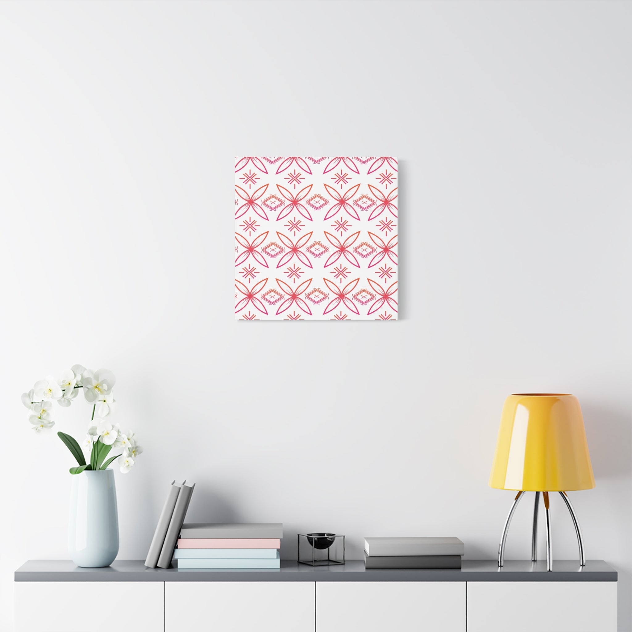 Fuli (Pink & Orange) Canvas