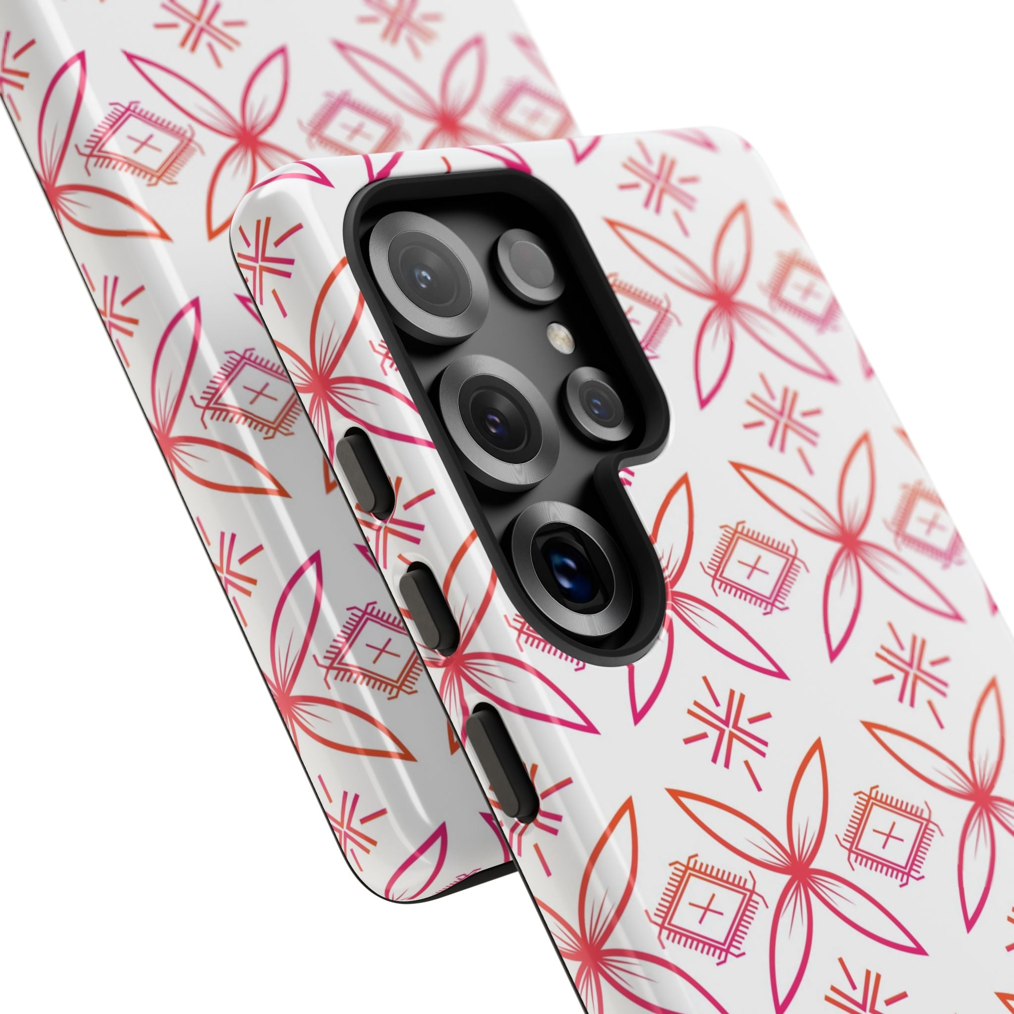 Fuli (Pink & Orange) Phone Case