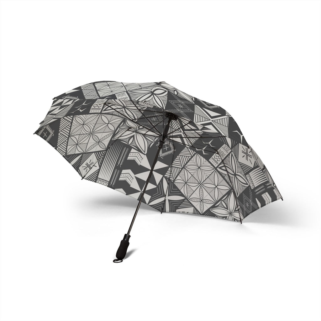 Maluelue (Black & Grey) Foldable Umbrella