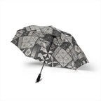 Maluelue (Black & Grey) Foldable Umbrella