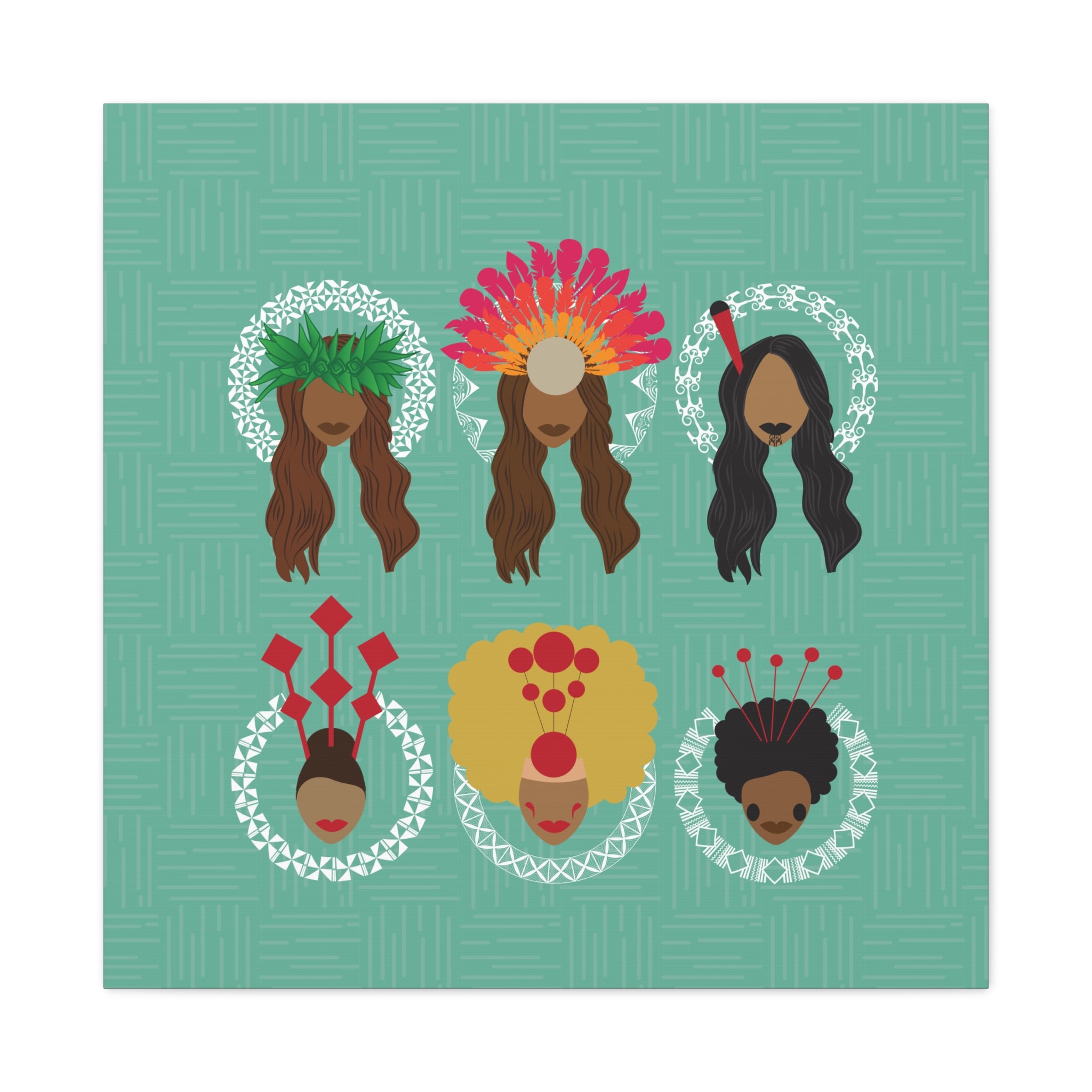 Women of Pasifika 2.0 Canvas