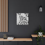 Black and White Tatau Canvas