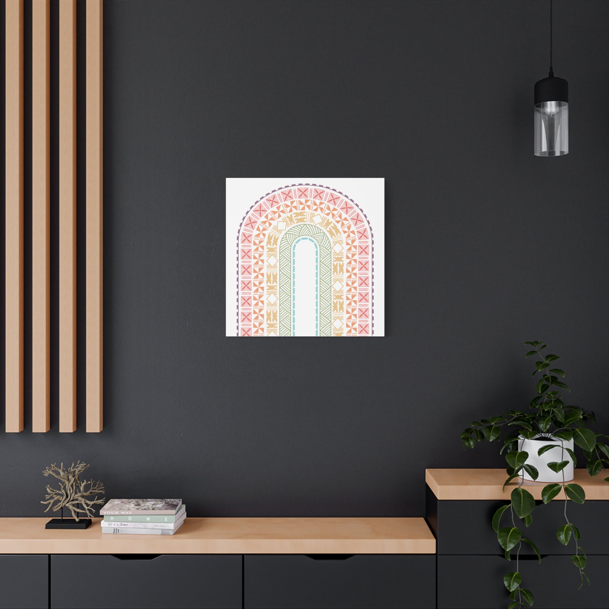 Tapa Rainbow Canvas