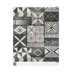 Maluelue (Black & Grey) Wrapping Paper