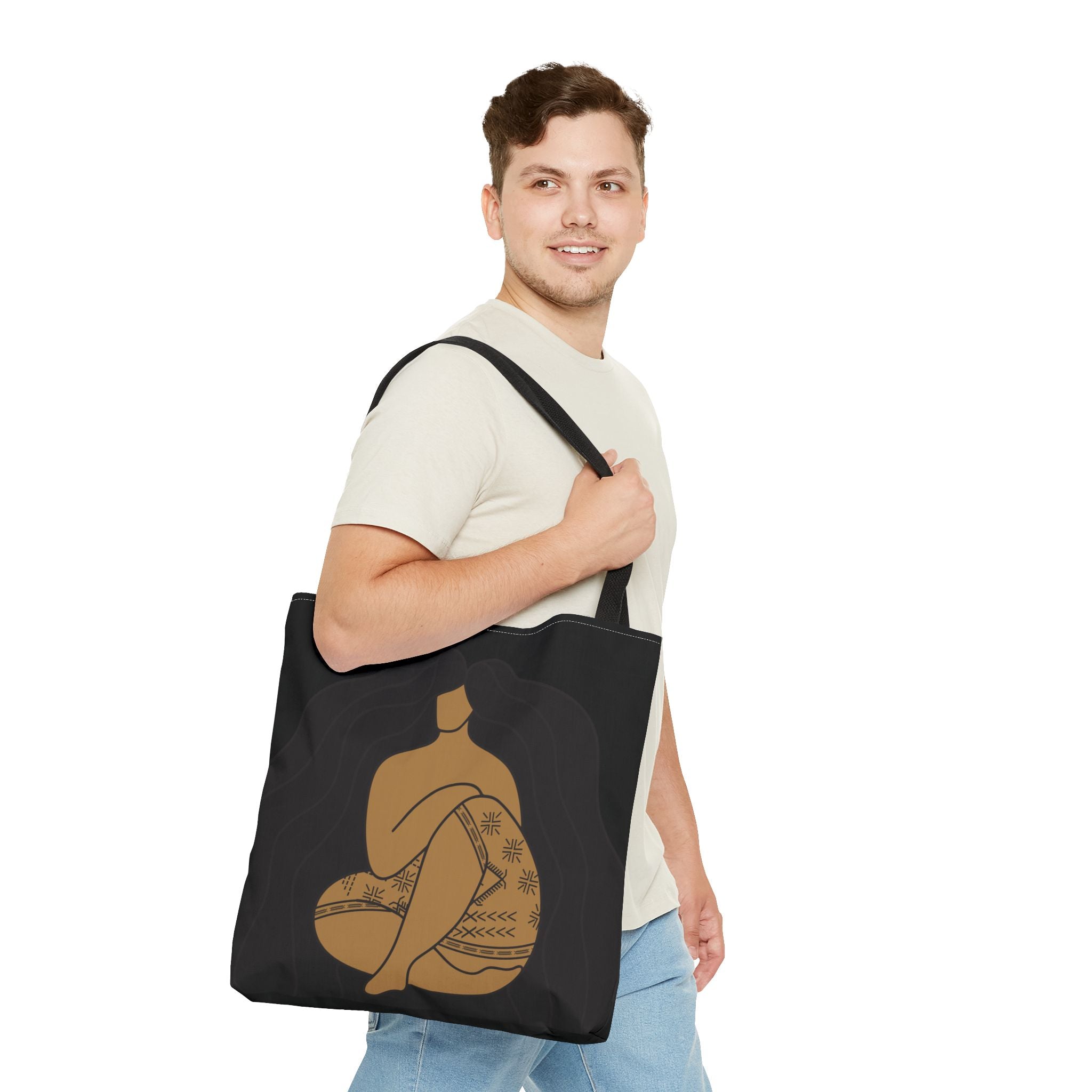 Samoan Malu and Long Hair Don't Care Tote Bag