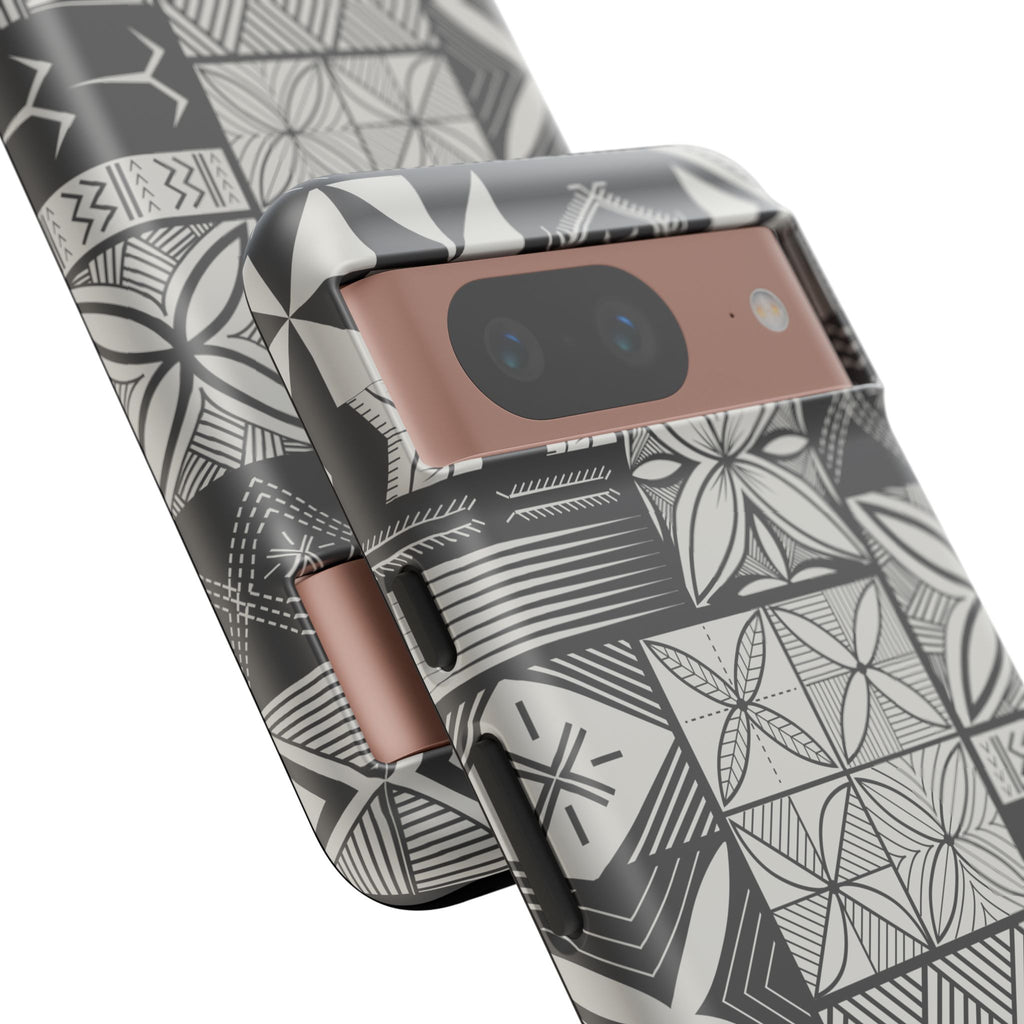 Maluelue (Black & Grey) Phone Case