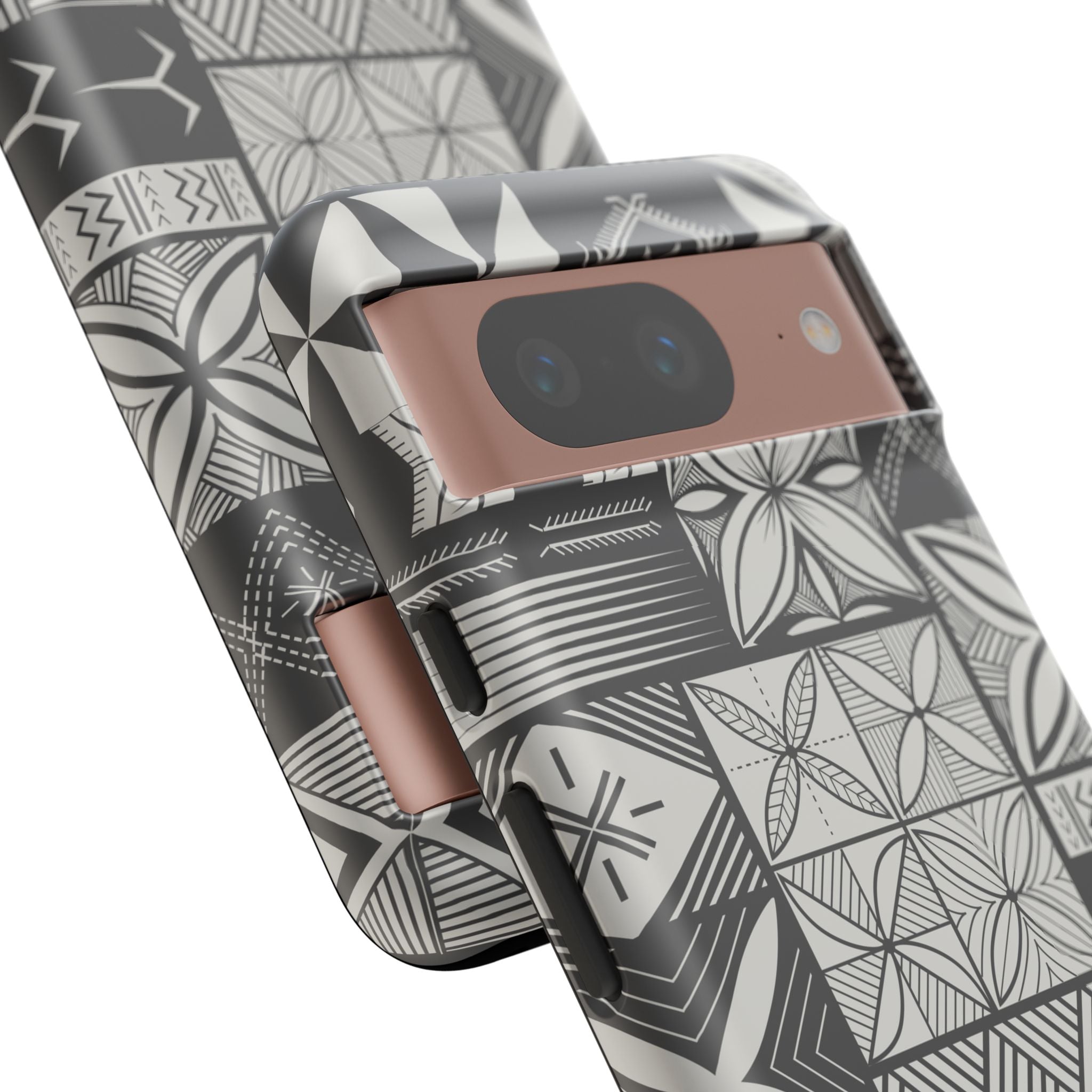 Maluelue (Black & Grey) Phone Case