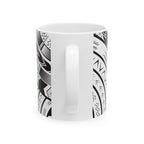 Black and White Tatau Mug