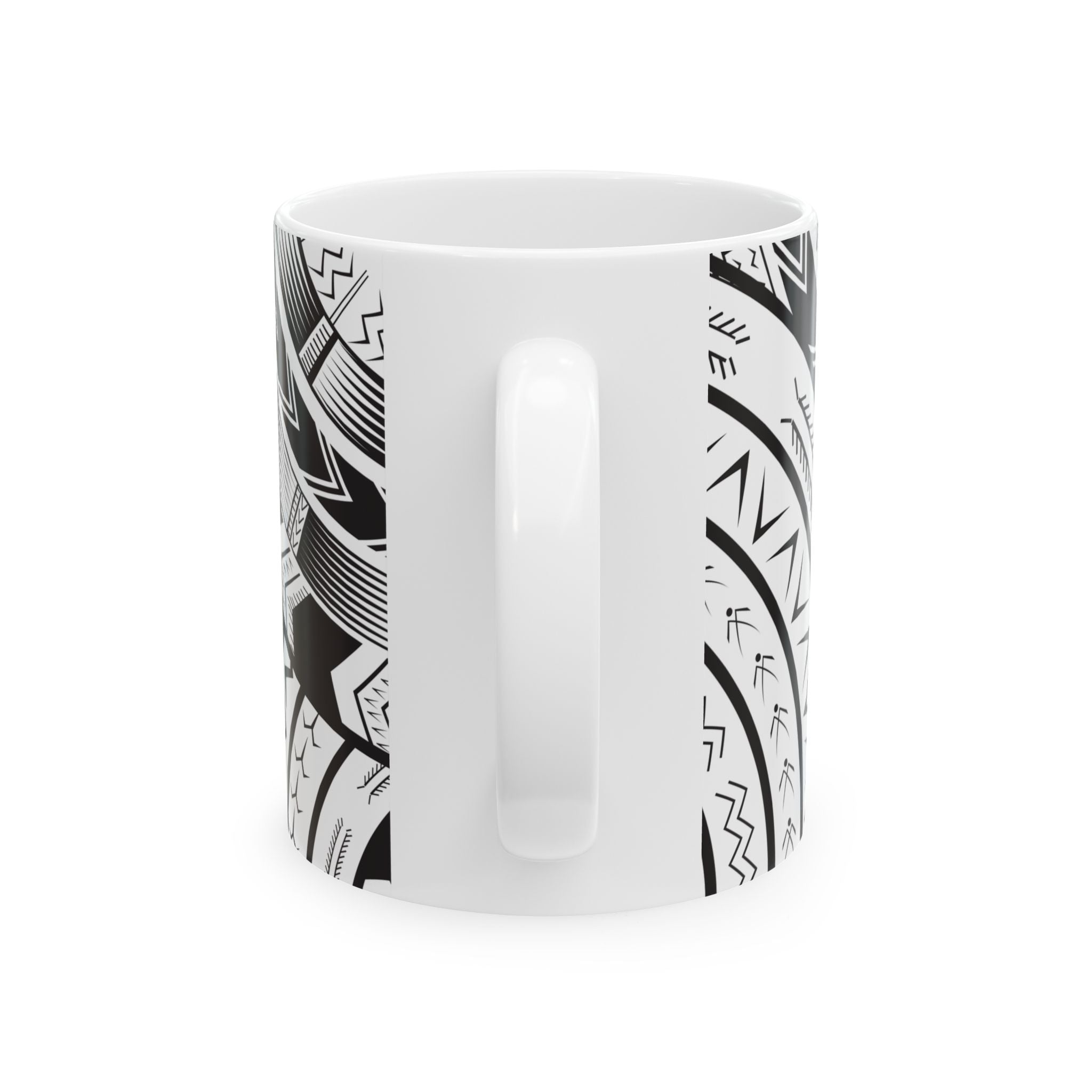 Black and White Tatau Mug