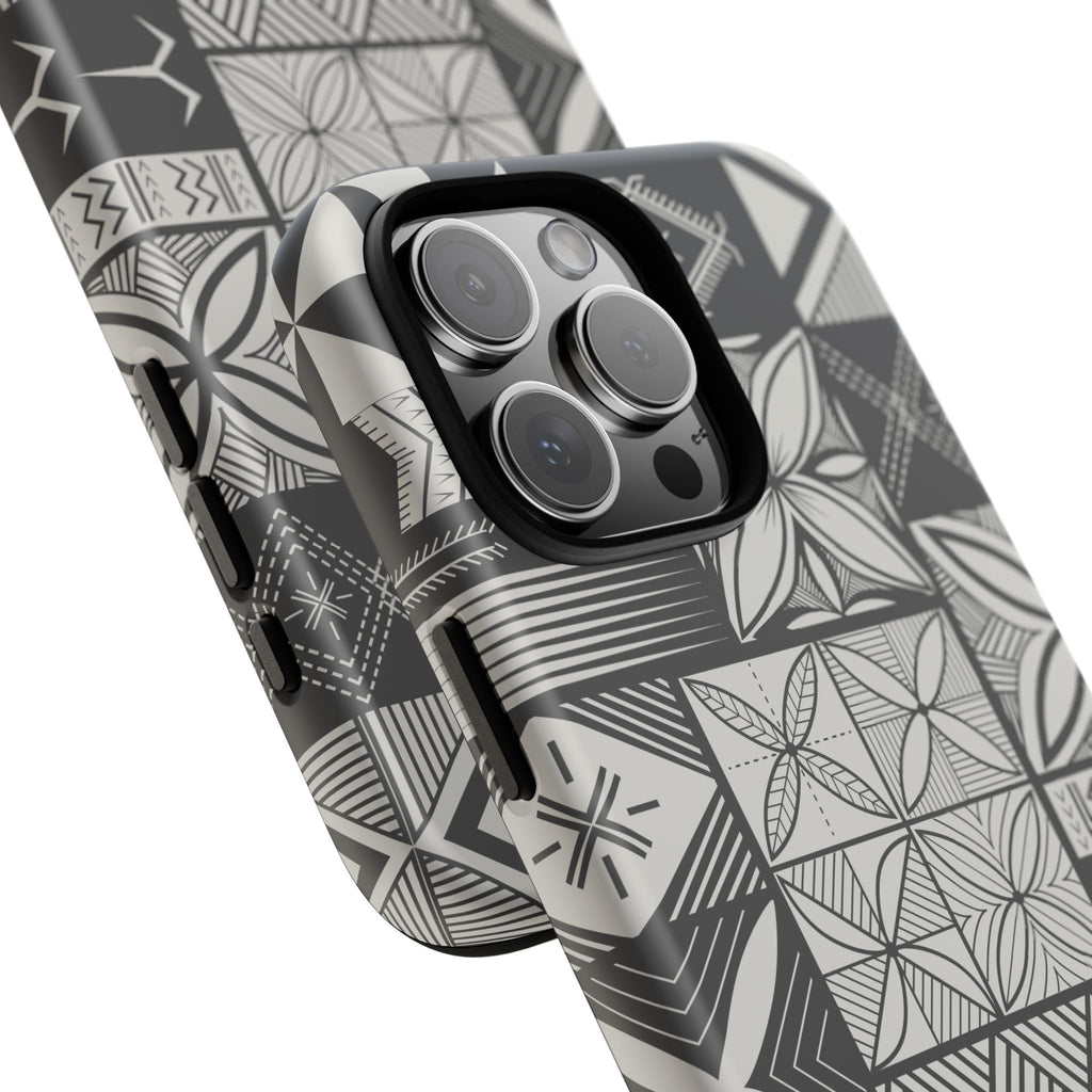 Maluelue (Black & Grey) Phone Case