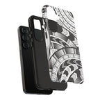 Black and White Tatau Phone Case
