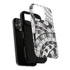 Black and White Tatau Phone Case