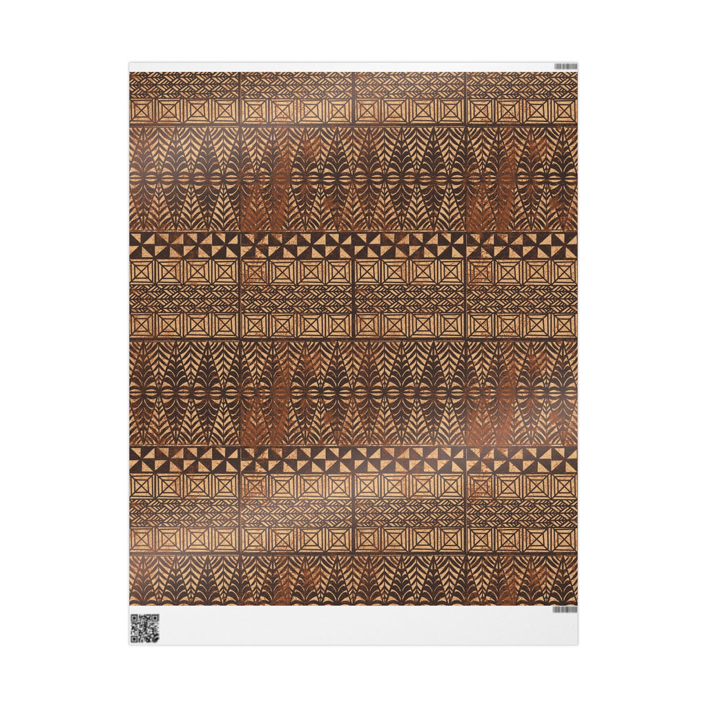 Tongan Ngatu Wrapping Paper