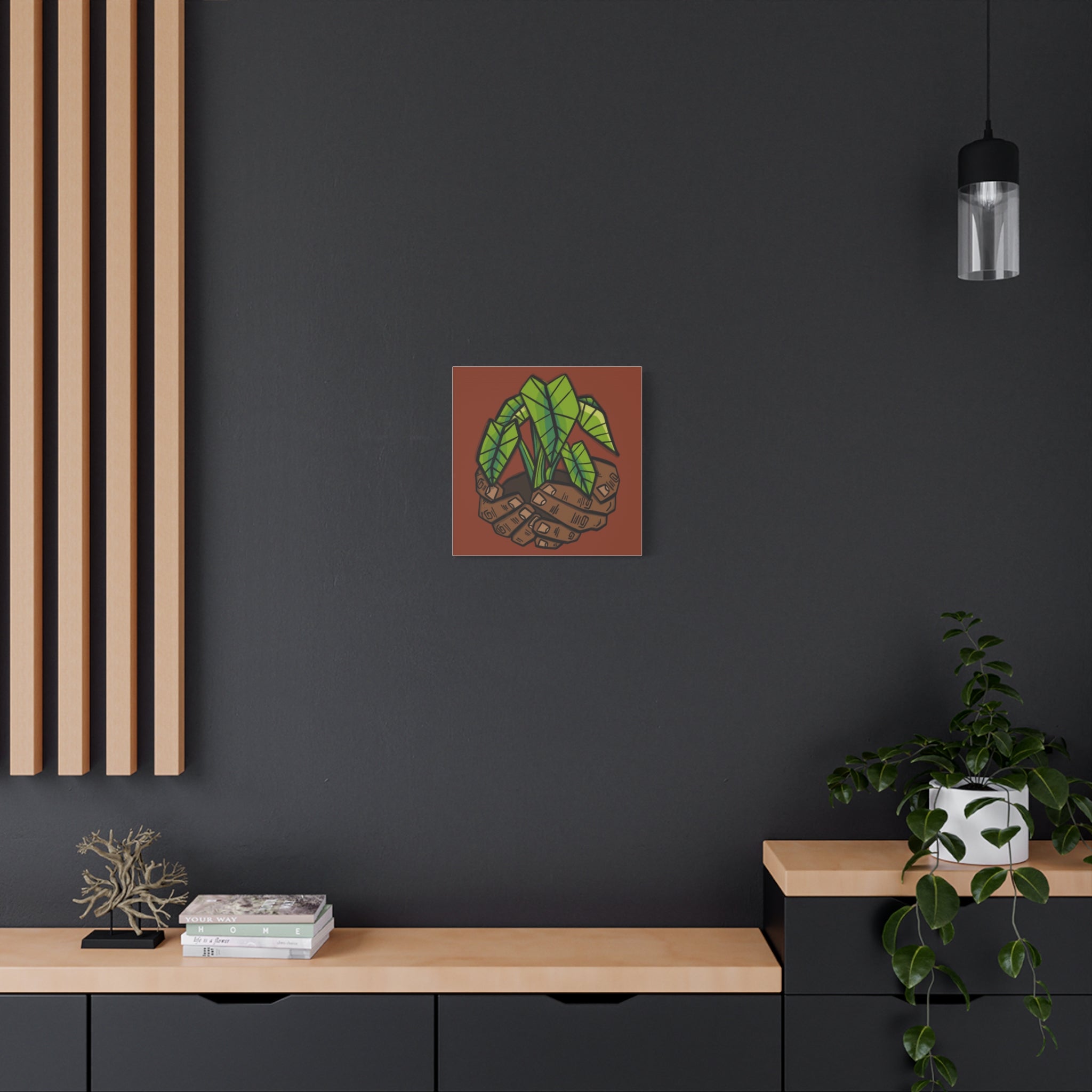 Growing Kalo Canvas