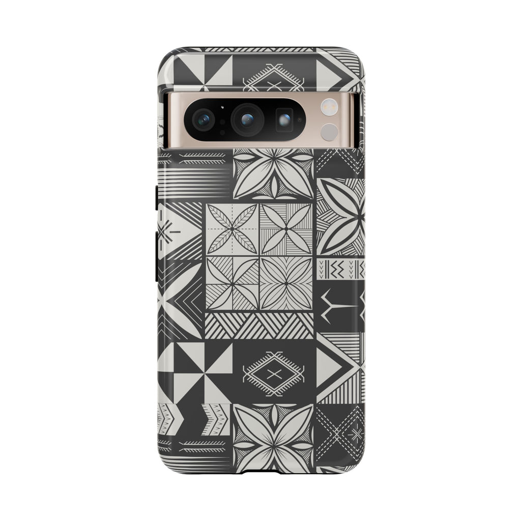 Maluelue (Black & Grey) Phone Case