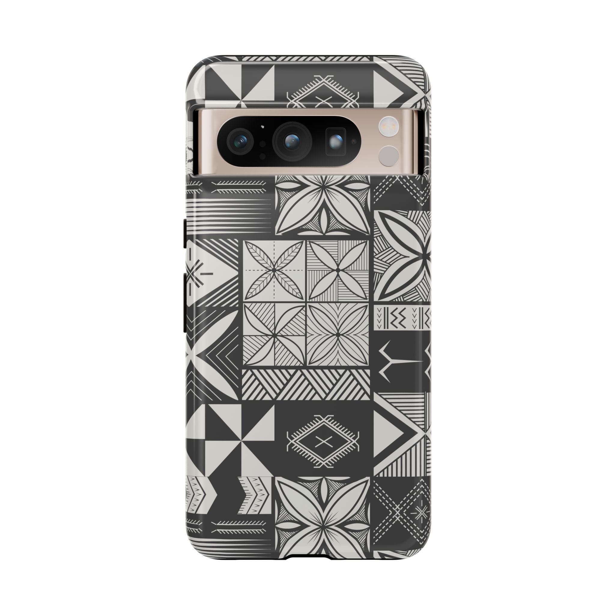 Maluelue (Black & Grey) Phone Case