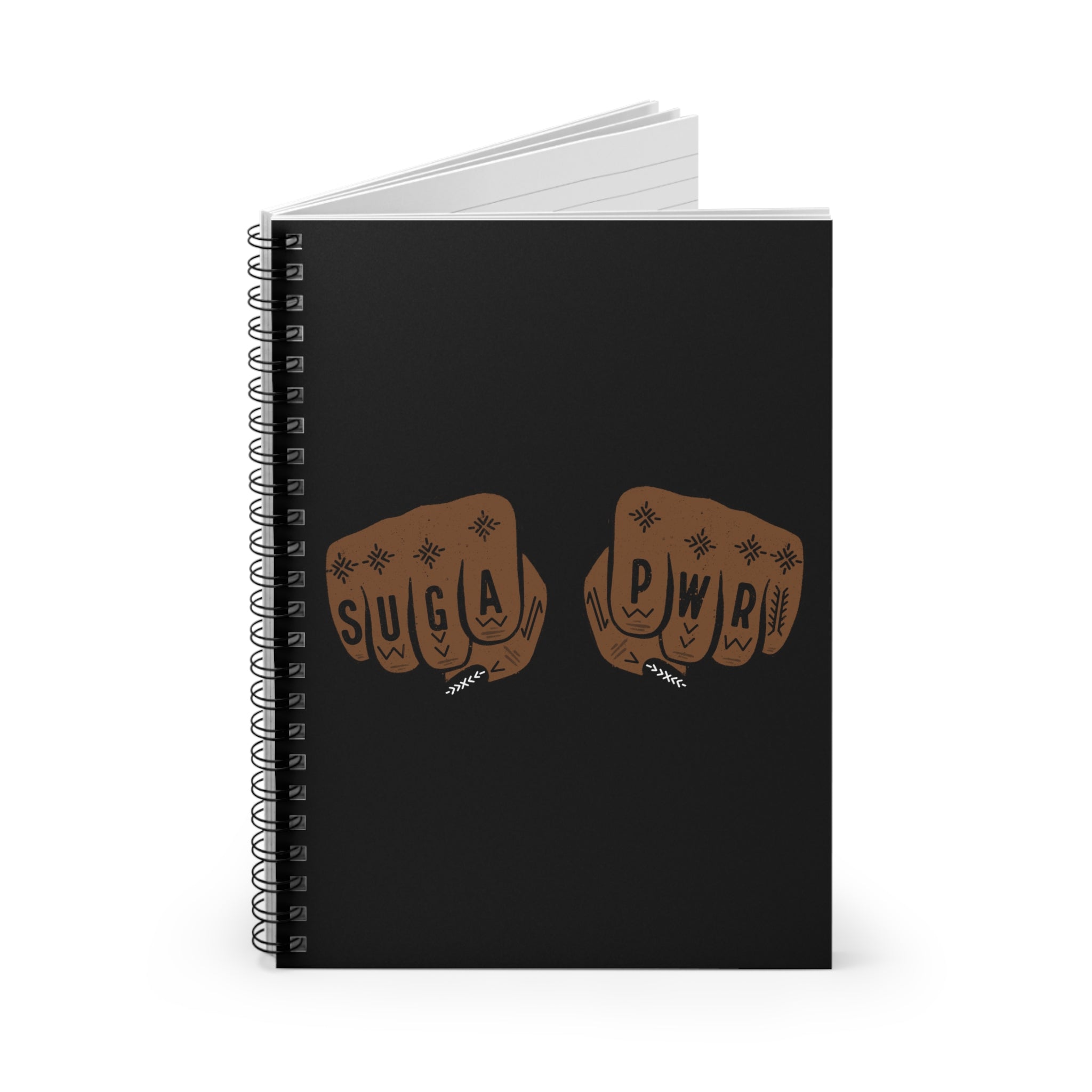 Suga Power Spiral Notebook