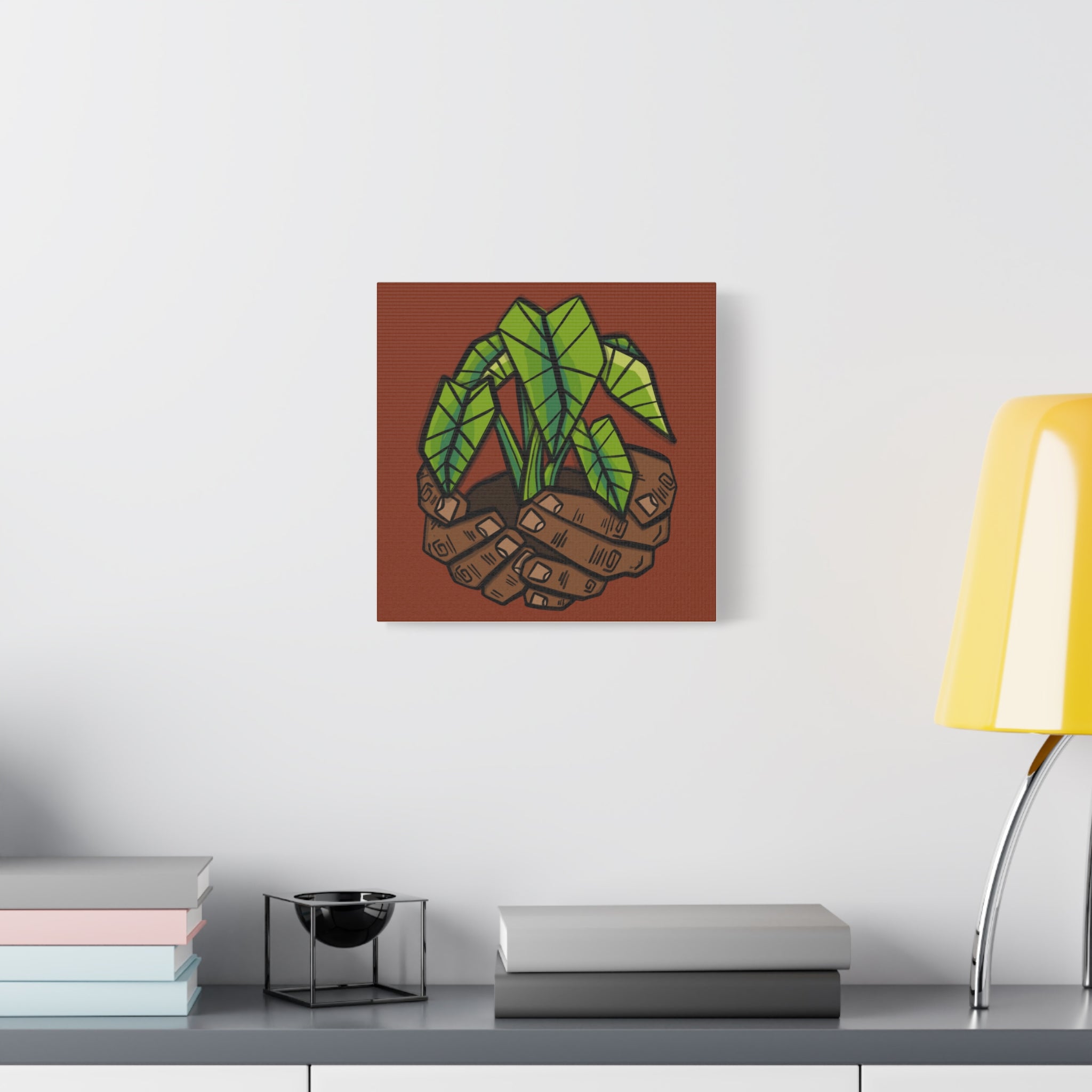 Growing Kalo Canvas