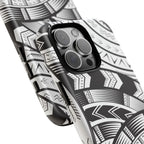 Black and White Tatau Phone Case