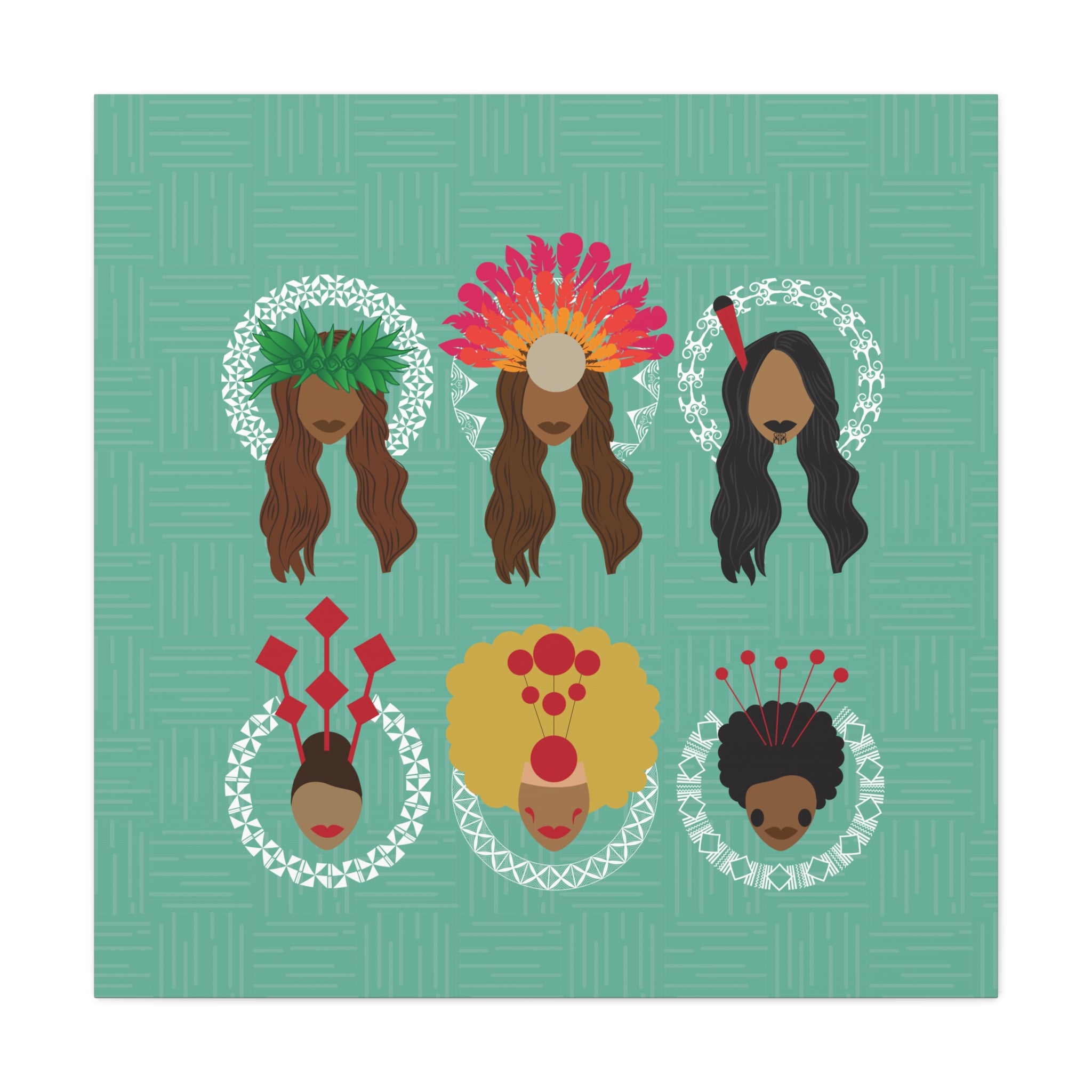 Women of Pasifika 2.0 Canvas