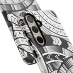 Black and White Tatau Phone Case