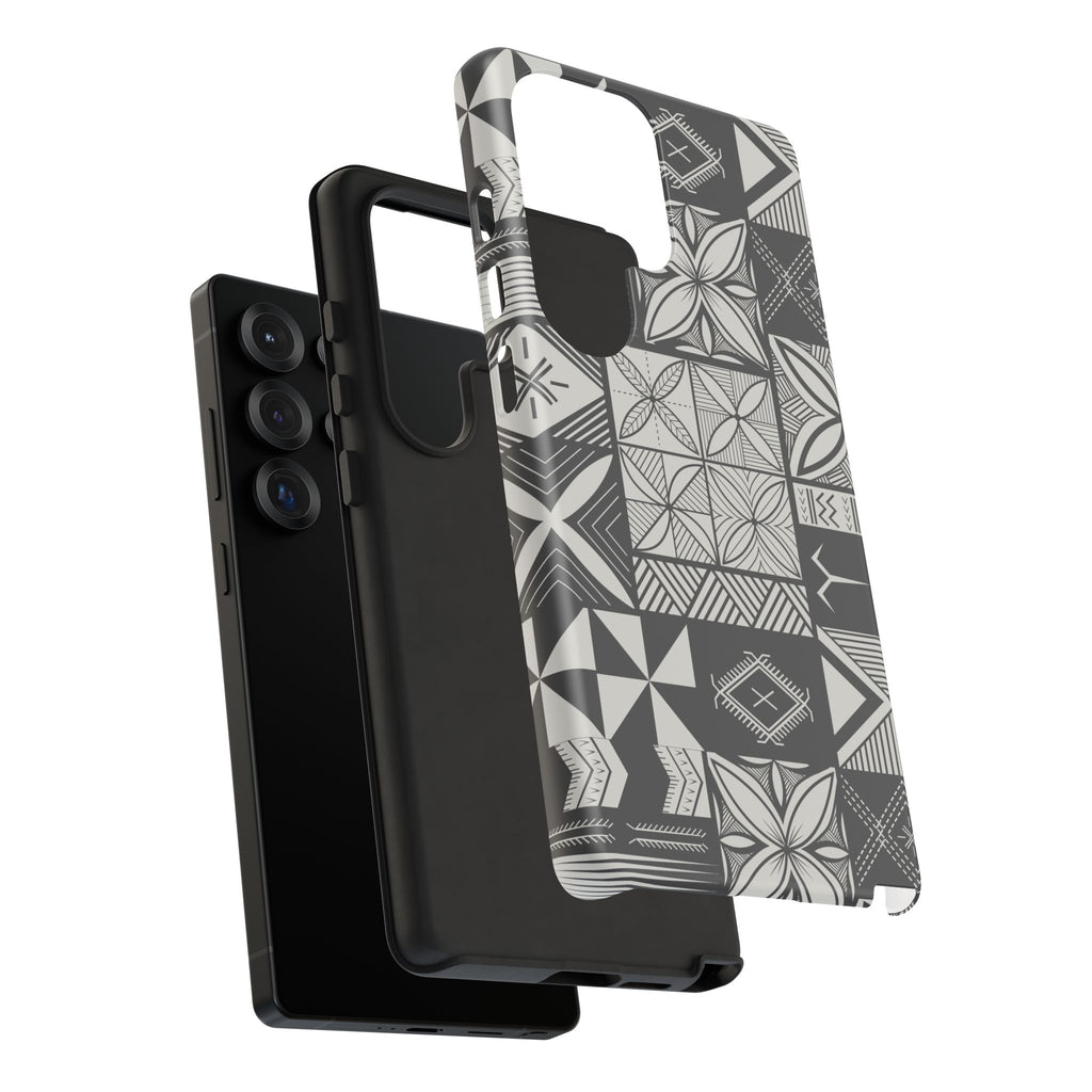 Maluelue (Black & Grey) Phone Case