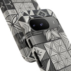 Maluelue (Black & Grey) Phone Case