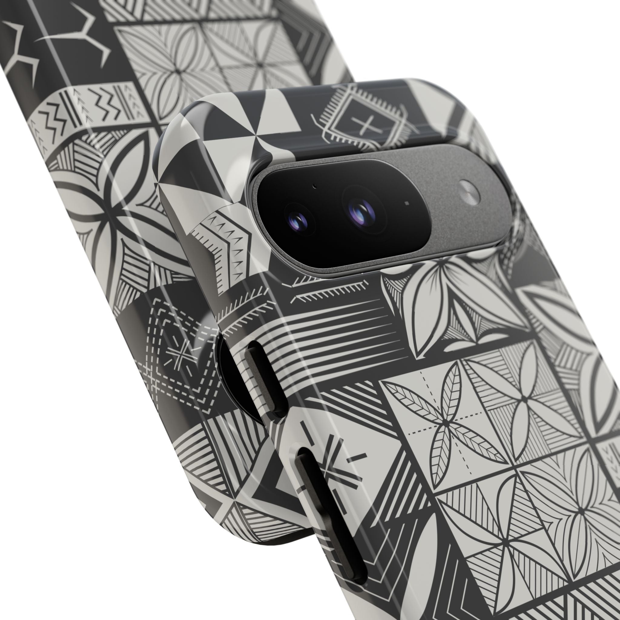 Maluelue (Black & Grey) Phone Case