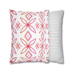 Fuli (Pink & Orange) Square Pillow Case