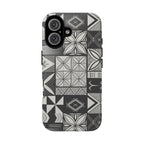 Maluelue (Black & Grey) Phone Case