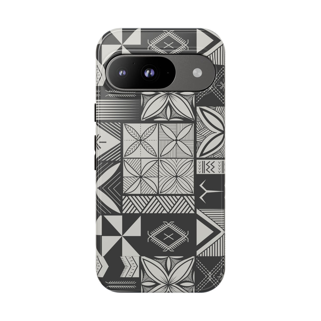 Maluelue (Black & Grey) Phone Case