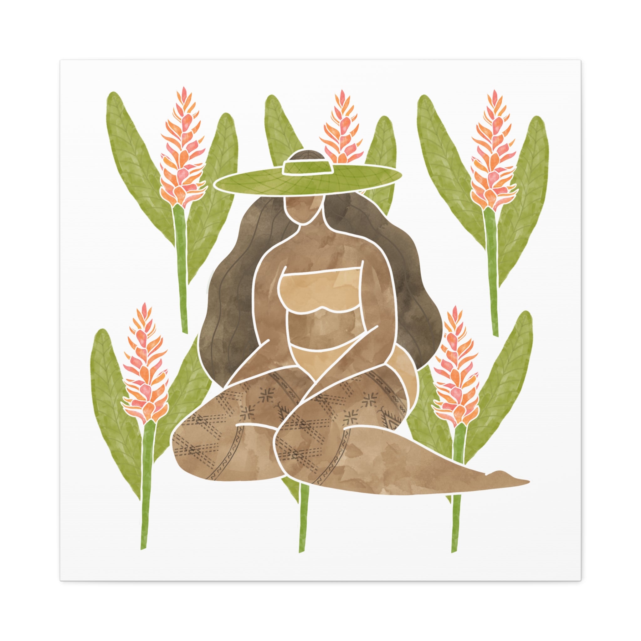 All Hail Queen Teuila Canvas