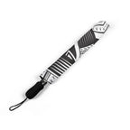 Black and White Tatau Foldable Umbrella