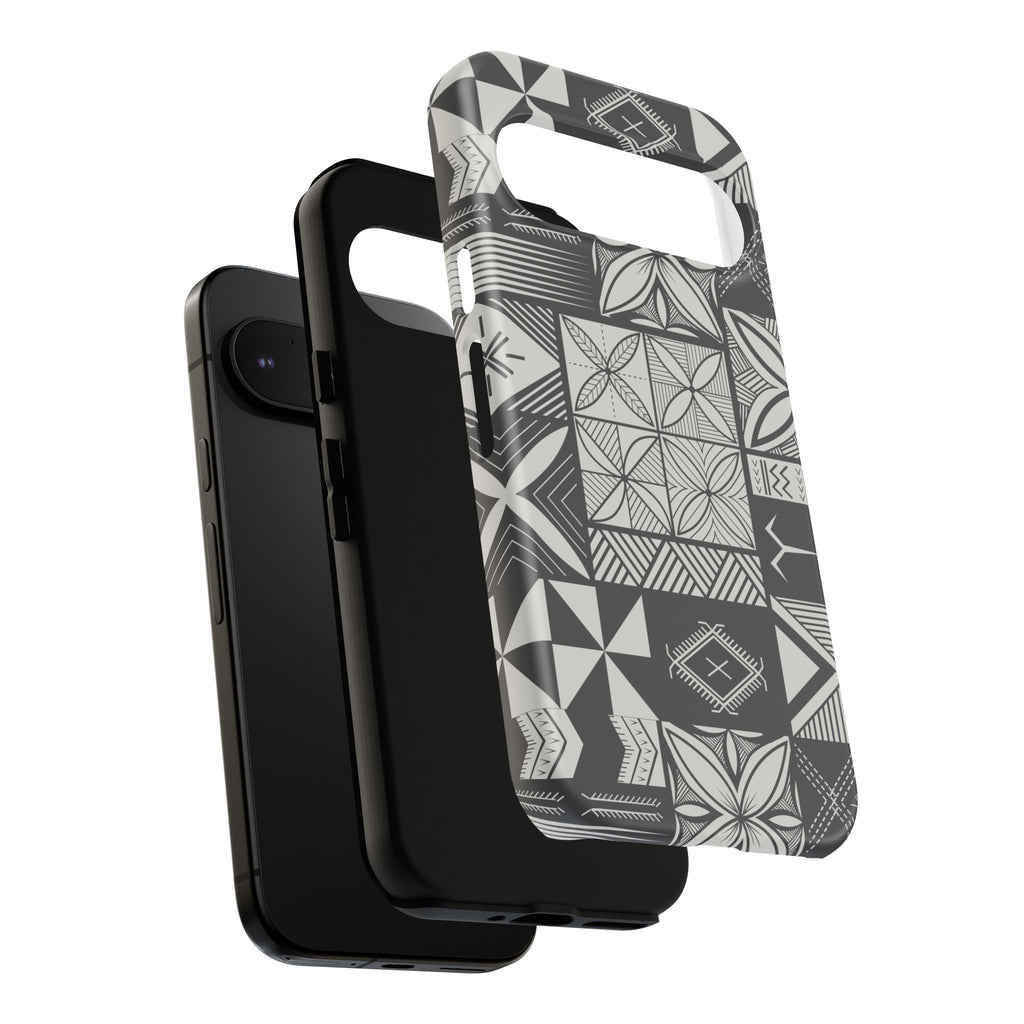 Maluelue (Black & Grey) Phone Case