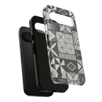 Maluelue (Black & Grey) Phone Case
