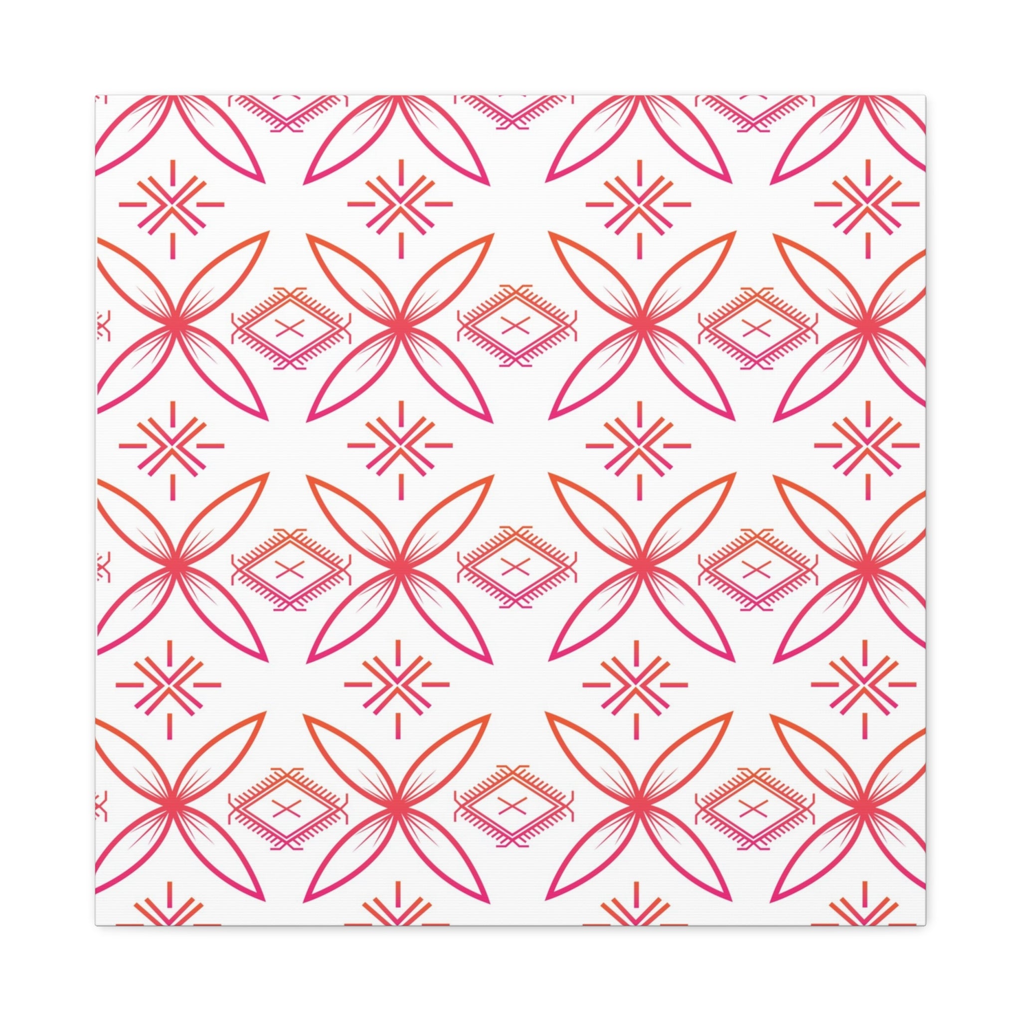 Fuli (Pink & Orange) Canvas