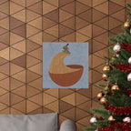 Surfing Kava Queen Poster