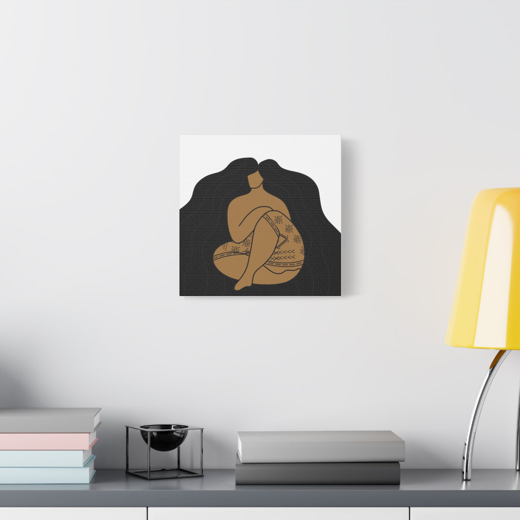 Samoan Malu and Long Hair Don't Care Canvas